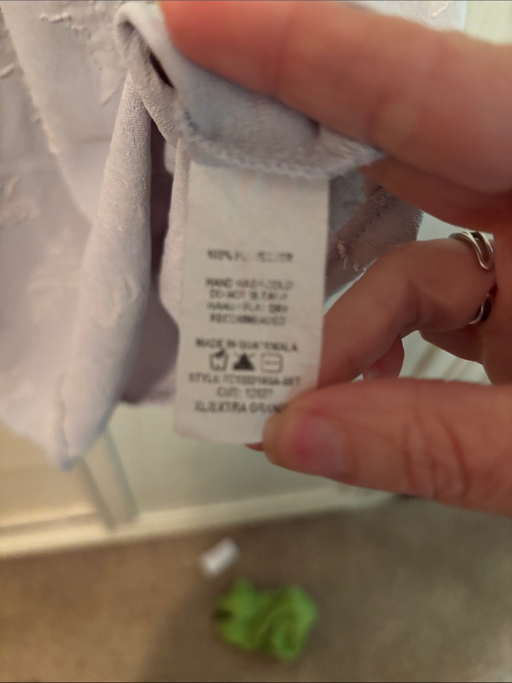 Light gray Sleeveless Smocked Neck Blouse - Picture 3 of 4